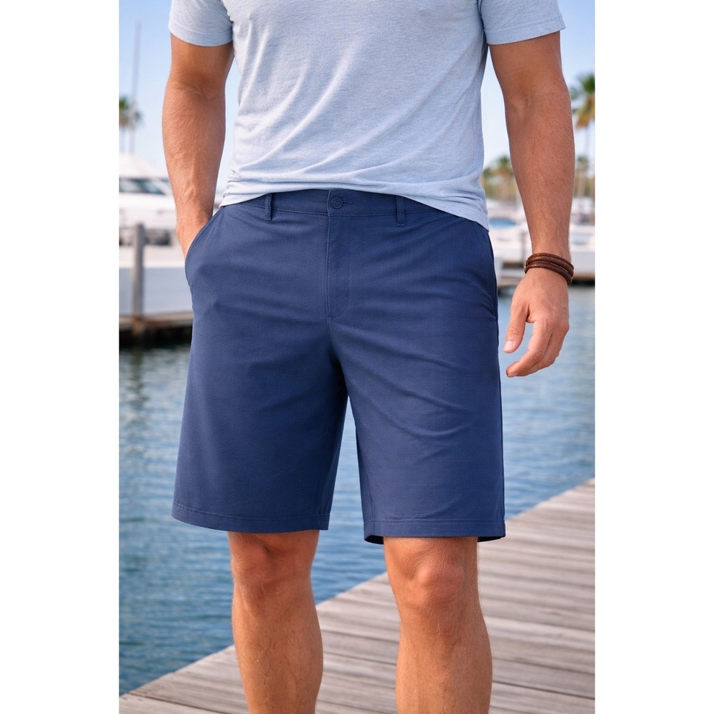 Peter Millar Navy Blue‎ Performance Golf Shorts Size 40